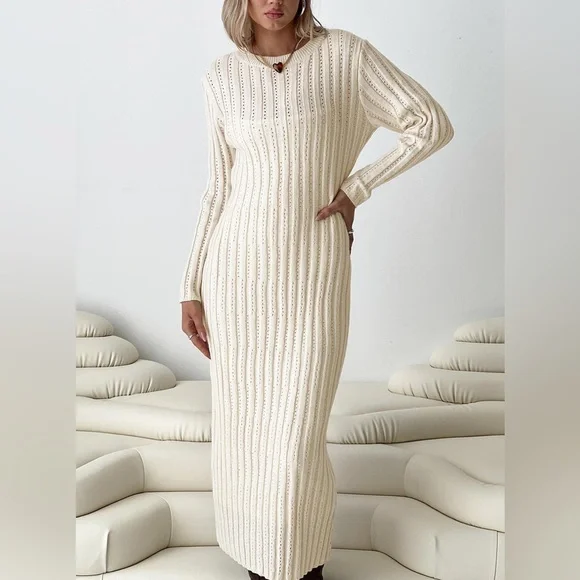 Princess Polly knit sweater maxi dress nwot - Picture 5 of 6